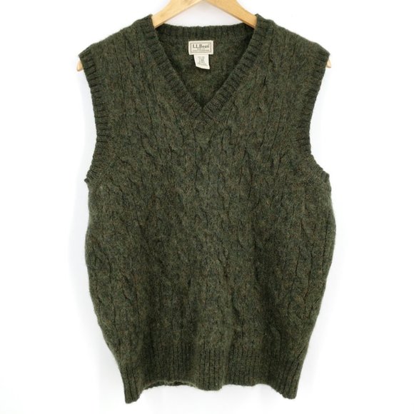 ll bean sweater vest